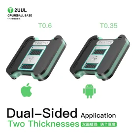 2UUL BH17 CPU REBALL BASE Magnetic Dual-Sided Reballing Platform Set