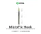 2UUL DA12 MicroFix Hook for Phone PCB Underfill Clean 3 Blades with Ultralight Carbon Fiber Holder Set
