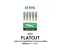 2UUL DA28 FlatCut Solder Pad Underfill Glue Fast Removal Blades (5pcs/box)