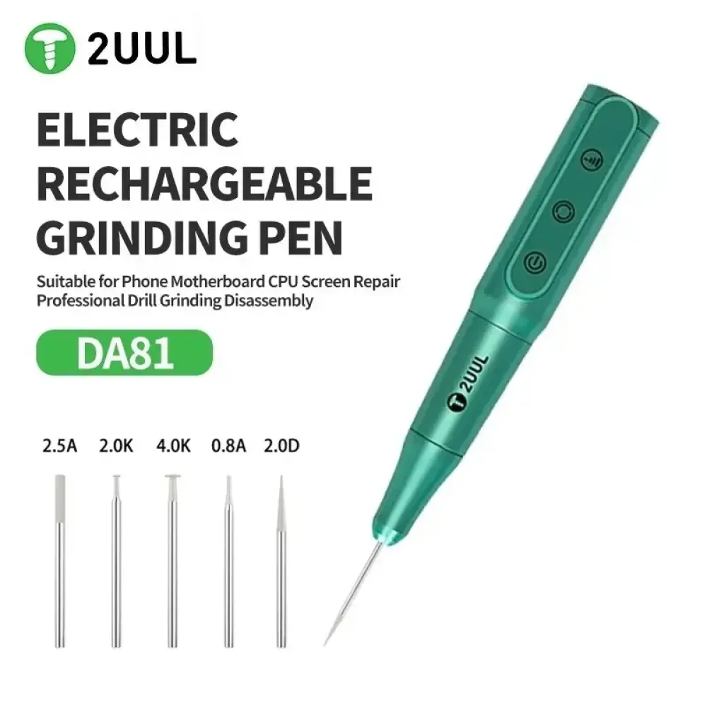 2UUL DA81 Chargeable Polish Drill Pen for Phone Repair