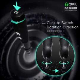 2UUL DA84 CVT Grinder Pro Version Polishing Pen Multi-function Screen Polisher Disassembly Tool For Mobile Repair
