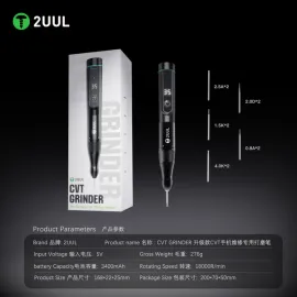 2UUL DA84 CVT Grinder Pro Version Polishing Pen Multi-function Screen Polisher Disassembly Tool For Mobile Repair