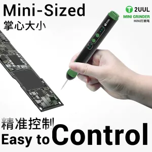 2UUL DA86 Mini Grinder Pen for Precision Chip Grinding and Polishing Work