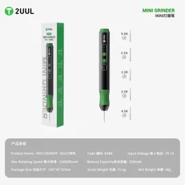 2UUL DA86 Mini Grinder Pen for Precision Chip Grinding and Polishing Work