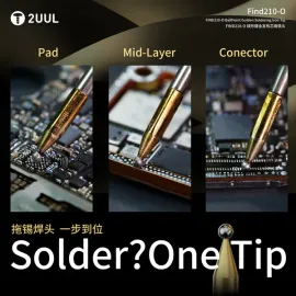 2UUL FD15 Find210-O BallPoint Golden Soldering Iron Tip (1 Pack)
