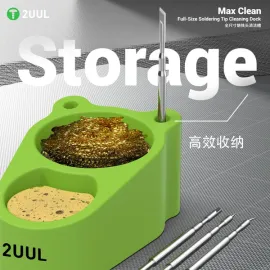 2UUL FD30 Max Clean Full Size Soldering Tip Cleaning Dock