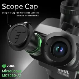 2UUL MC7060-A1 Microscope 7-60X Zoom Trinocular Precision Microscope