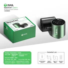 2UUL MS01 SpaceCam Industrial Electronic 4K Microscope Camera (Green)