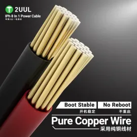 2UUL New Ultra Soft Power Line for iPhone 6-13 Series (1.2M)