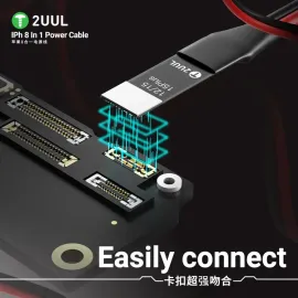 2UUL New Ultra Soft Power Line for iPhone 6-13 Series (1.2M)
