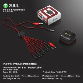 2UUL New Ultra Soft Power Line for iPhone 6-13 Series (1.2M)