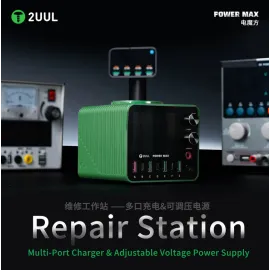 2UUL PC01 Power Max 200W Multi-Port Charger Adjustable Voltage Integrated Power Supply