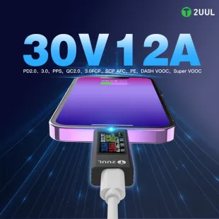 2UUL PW21 Type-C Mini Charging Mate Detector for Phone Repair Current Test