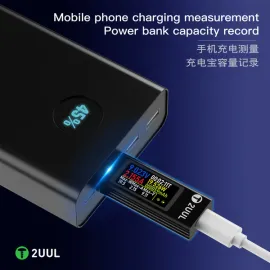 2UUL PW21 Type-C Mini Charging Mate Detector for Phone Repair Current Test