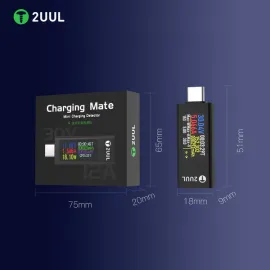 2UUL PW21 Type-C Mini Charging Mate Detector for Phone Repair Current Test