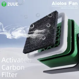 2uul Aiolos all-in-one Smoke Extraction & Cooling fan with led light