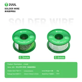 2uul SC32 0.6mm Soldering Wire 183°c 100m 50g