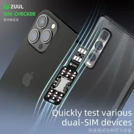 2UUL SM01 Dual SIM Checker Quick Sim Card Test Board
