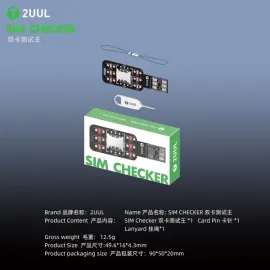 2UUL SM01 Dual SIM Checker Quick Sim Card Test Board