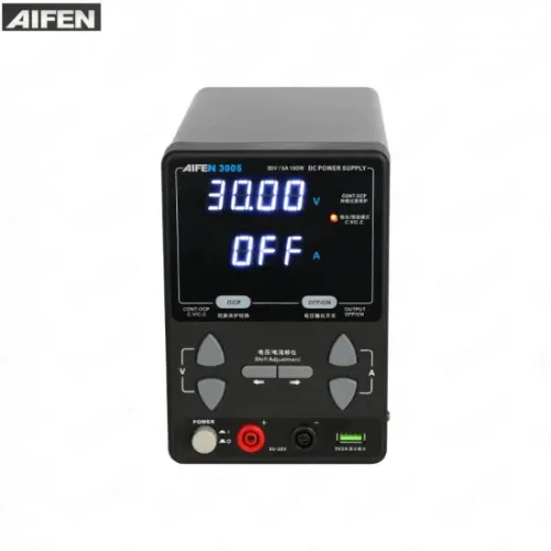 AIFEN 3005 30V 5A 150W Intelligent Adjustable DC Regulated Switching Power Supply