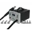 AIFEN 861DW 700W Lead-Free Hot Air SMD Rework Station with Heat-Change Channels