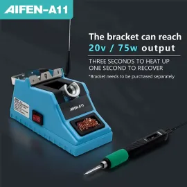 AIFEN A11 Portable USB Type-C Soldering Iron with C210 Tip Compatibility