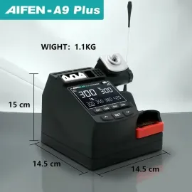 AIFEN A9 Plus Temperature Control Soldering Station with C210 C245 C115 Handle Support