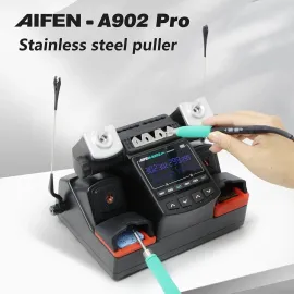 AIFEN A902 Pro Dual Station Soldering Rework Station for PCB Repair with C115 C210 C245 Handle Support