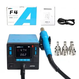 AIFEN F4 1000W Digital Hot Air SMD Rework Station for Mobile Phone and PCB Repair