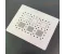 AMAOE AU1 CPU BGA Reballing Stencil for Apple iPhone