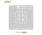 AMAOE CD3215 4-in-1 0.12mm Magnetic BGA Reballing Stencil for MacBook
