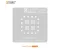 AMAOE CD3217 4-in-1 0.12mm Magnetic BGA Reballing Stencil for MacBook