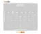 AMAOE CHG1 0.12mm Charging IC Comprehensive BGA Reballing Stencil