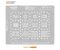 AMAOE EMMC-3 0.15mm Multi-IC BGA Reballing Stencil for eMMC, UFS & NAND