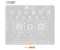 AMAOE MI16 0.12mm Dimensity 8100/9000 CPU BGA Reballing Stencil for Redmi K50 Series & Note 11 Pro
