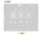 AMAOE MI7 0.12mm CPU BGA Reballing Stencil for Snapdragon 625/425 Xiaomi Redmi & Mi Series