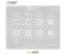 AMAOE MQ-3 CPU BGA Reballing Stencil for Qualcomm and MediaTek