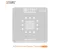 AMAOE MT6885Z / MT6889Z 0.12mm Lower Layer BGA Reballing Stencil for Dimensity 1000 / L
