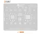 AMAOE OV-7 Universal CPU BGA Reballing Stencil for Qualcomm Snapdragon Processors