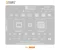 AMAOE OV-9 0.12mm CPU BGA Reballing Stencil for MediaTek Dimensity 9200 Smartphones