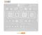 AMAOE SAM10 0.12mm CPU BGA Reballing Stencil for Samsung Galaxy S10, S10+ and Note10
