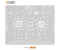 AMAOE SAM15 0.12mm CPU BGA Reballing Stencil for Samsung Galaxy S21 Series