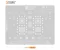 AMAOE SAM9 0.12mm Exynos CPU BGA Reballing Stencil for Samsung Galaxy J1, J2, J3 and J4 Series