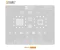 AMAOE SM8450 0.12mm Snapdragon 8 Gen 1 CPU Upper and Lower Layer BGA Reballing Stencil