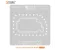 AMAOE SM-G980F/G981B 0.12mm Middle Layer BGA Reballing Stencil for Samsung Galaxy S20 5G