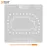 AMAOE Samsung Galaxy S20 Middle Layer BGA Reballing Stencil