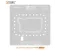 AMAOE S901U-012 0.12mm Middle Layer BGA Reballing Stencil for Samsung Galaxy S22 Series