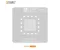 AMAOE SR2NH 0.15mm BGA Reballing Stencil for Notebook
