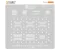 AMAOE SSD-1 BGA Reballing Stencil for SSD, NAND Flash Memory & U-Disk ICs