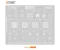 AMAOE U-MTK5 MediaTek Dimensity CPU & Power IC BGA Reballing Stencil